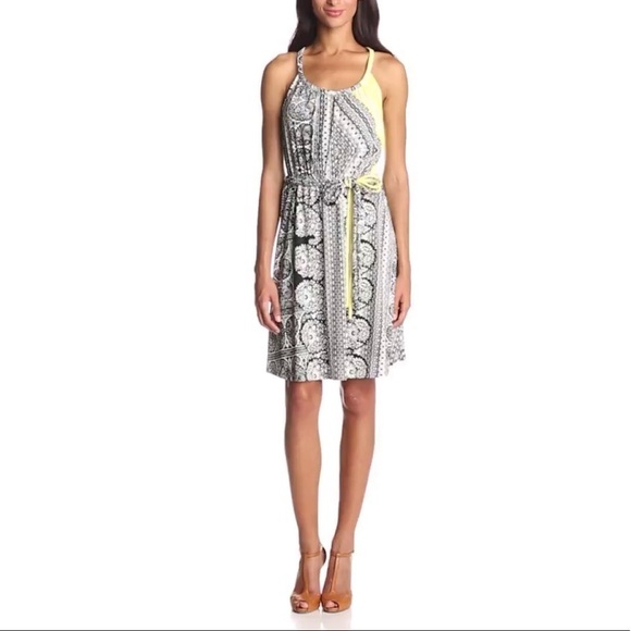 𝅺ANTHRO Yoana Baraschi Fiji Paisley Swing Dress - Picture 2 of 8